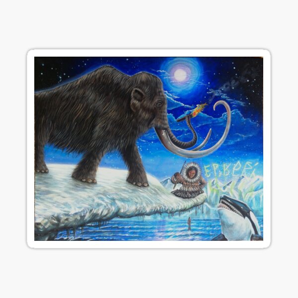 Item preview, The Mammoth Prophecy designed and sold by redmaidenart.