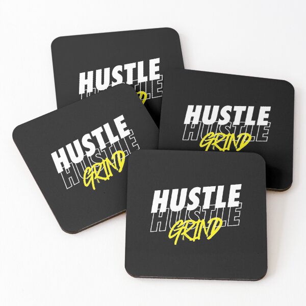 Item preview, hustle and grind shirt designed and sold by rangrafx.