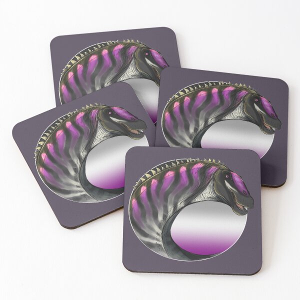 Item preview, PRIDE dinosaurs: Apatosaurus (asexual flag) designed and sold by DinoDJ.
