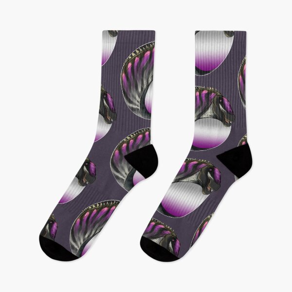 Item preview, PRIDE dinosaurs: Apatosaurus (asexual flag) designed and sold by DinoDJ.
