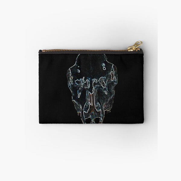 Item preview, Neon Blue/Black Skull designed and sold by WildandDivine.