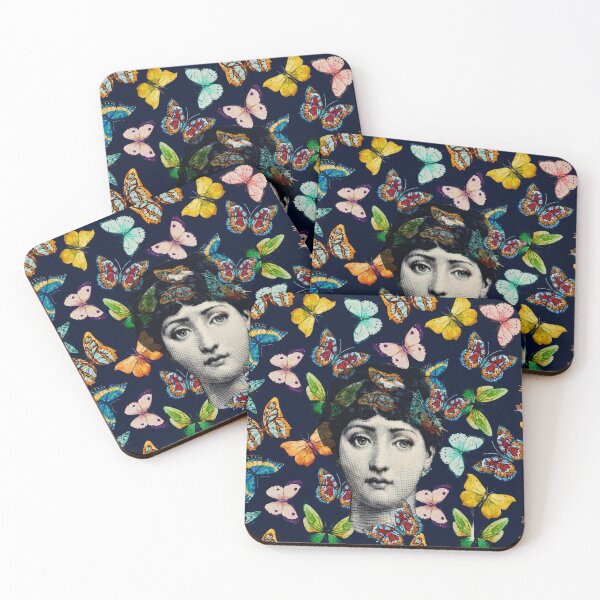 The Butterfly Queen Coasters (Set of 4)