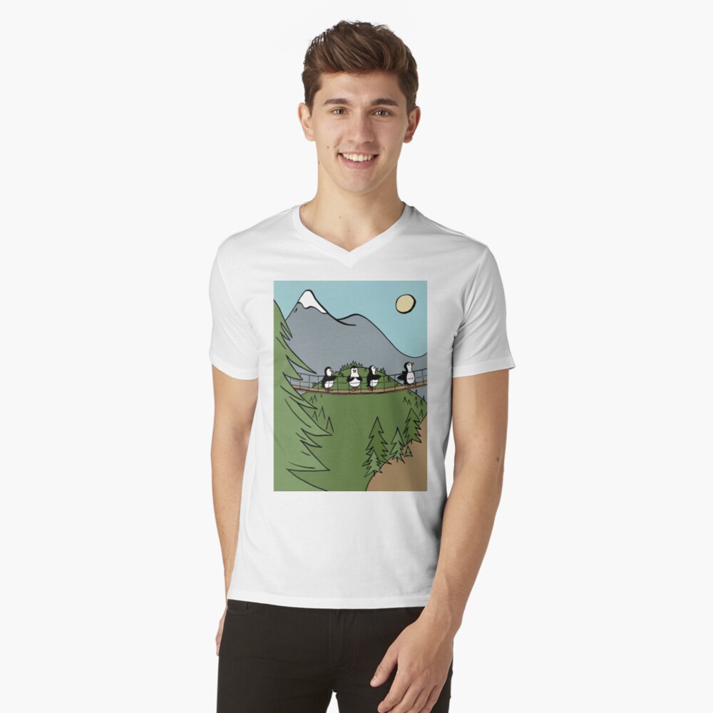 Item preview, V-Neck T-Shirt designed and sold by Otter-Grotto.