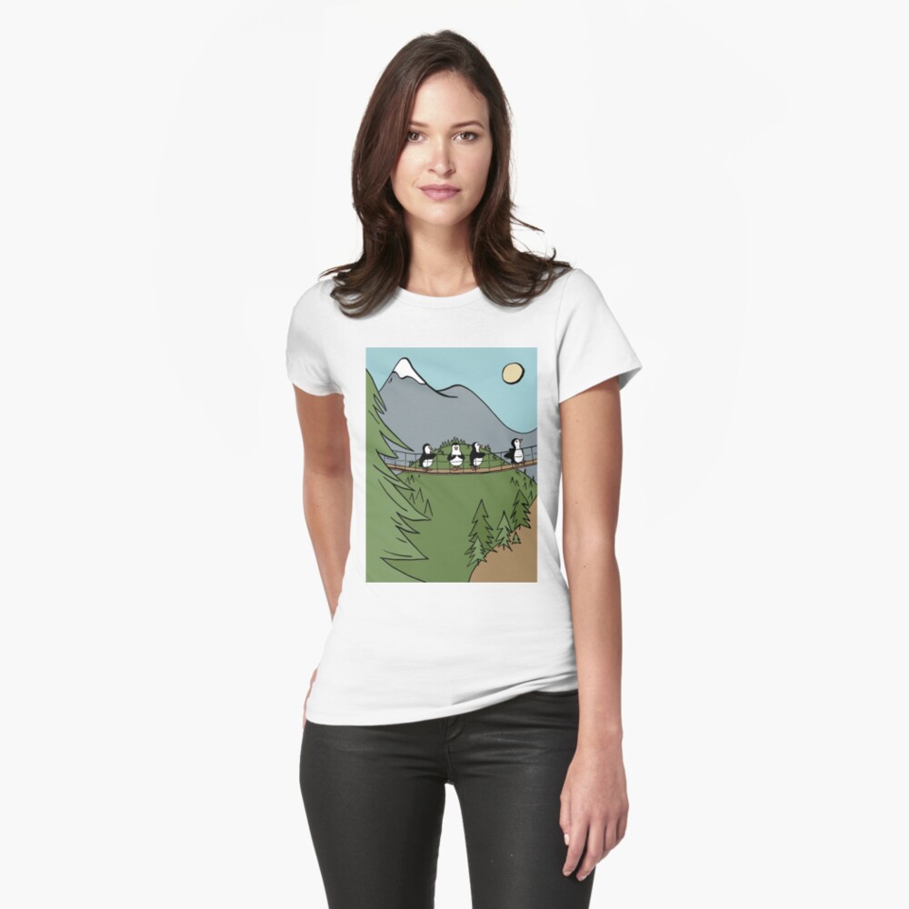 Item preview, Fitted T-Shirt designed and sold by Otter-Grotto.