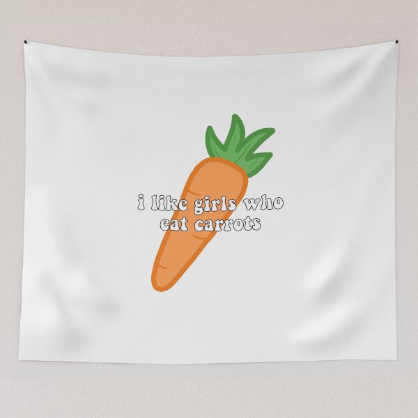 Item preview, i like girls who eat carrots designed and sold by mabes0818.