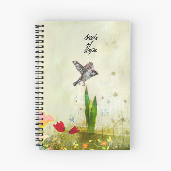 Seeds of Hope Spiral Notebook