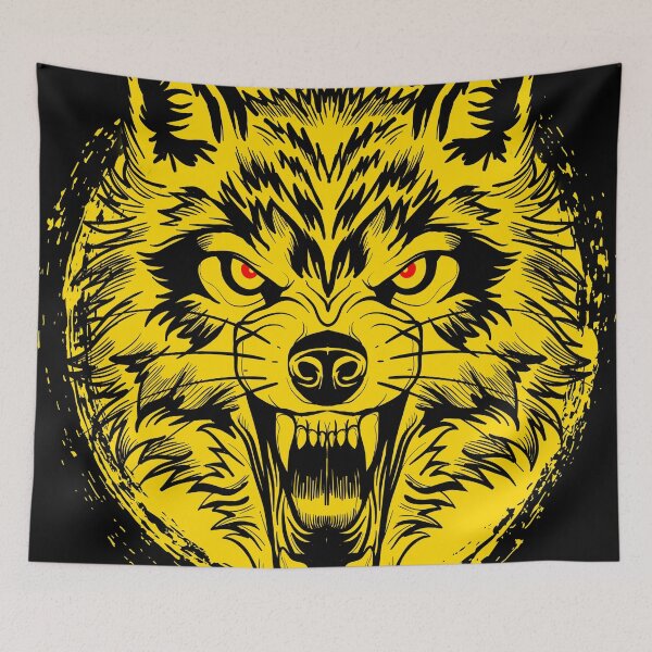 Item preview, wolves designed and sold by PG Shop Art.