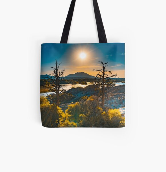 Spirit Bomb All Over Print Tote Bag