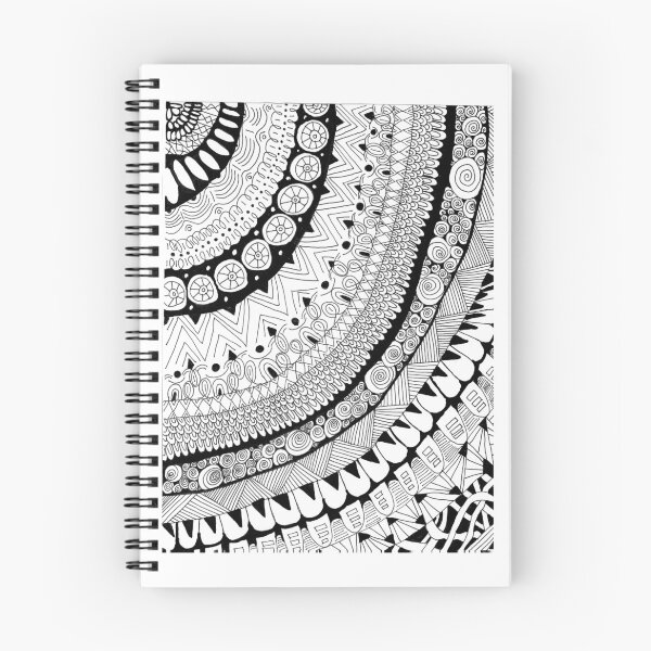 Item preview, Pattern Arcs Doodle - White Border designed and sold by RebelXIII.