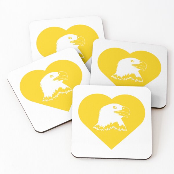 Item preview, Eagle Mascot Cares Yellow designed and sold by cmd-art.