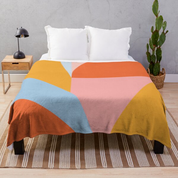Item preview, Geometric Shapes | Retro Beach Vibes Colors designed and sold by JuneJournal.