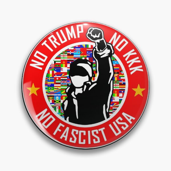 Item preview, NO TRUMP NO KKK - NO FASCIST USA designed and sold by sociographix.