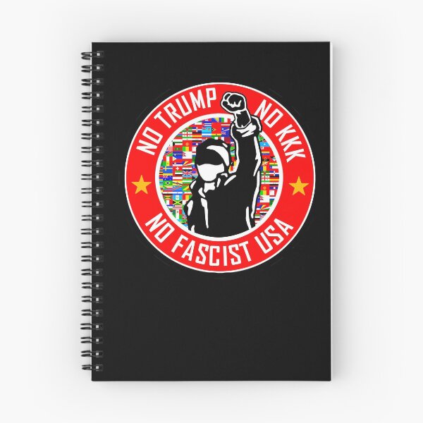 Item preview, NO TRUMP NO KKK - NO FASCIST USA designed and sold by sociographix.
