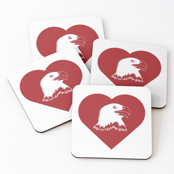 Item preview, Eagle Mascot Cares Red designed and sold by cmd-art.