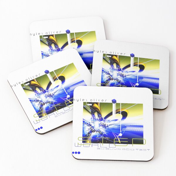 Item preview, World Step... Shibuya Acid Test - album art designed and sold by MylesOliverArt.