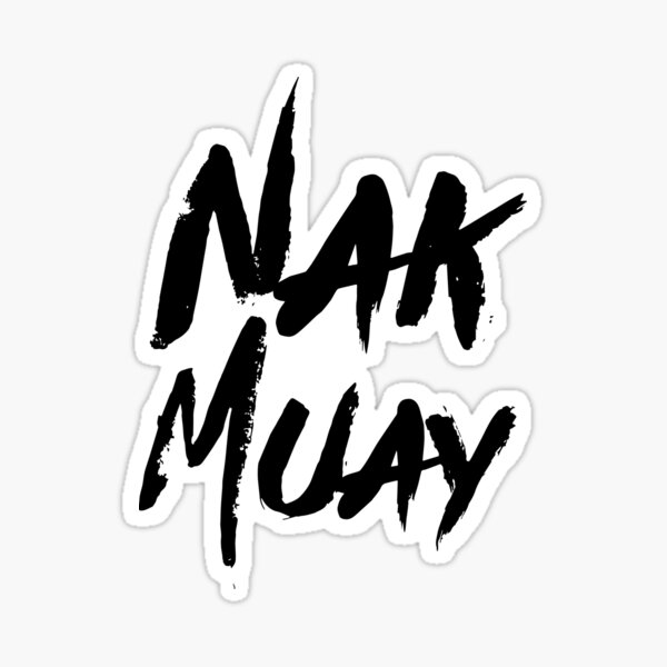 Item preview, Nak Muay - Muay Thai Boxer designed and sold by HalpinDesign.