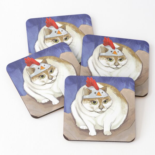 Item preview, Chicken: Daily cat drawing June 25th, 2020 designed and sold by emwheezie.