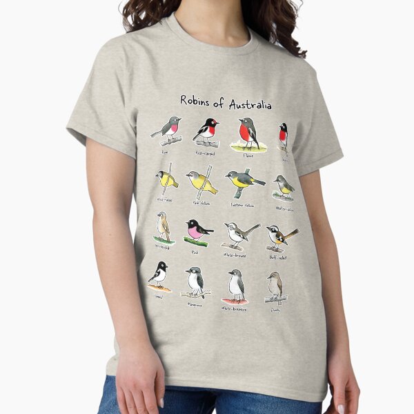 Item preview, Robins of Australia - Raising funds for Birdlife Australia designed and sold by Paula Peeters.