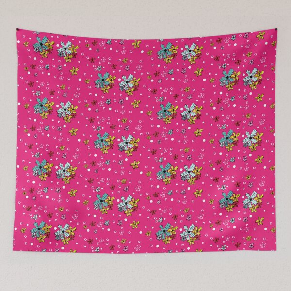 Artikelvorschau, Mohn Pink Vintage Flora entworfen und verkauft von Createandchill.