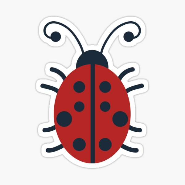 Simple Ladybug Sticker