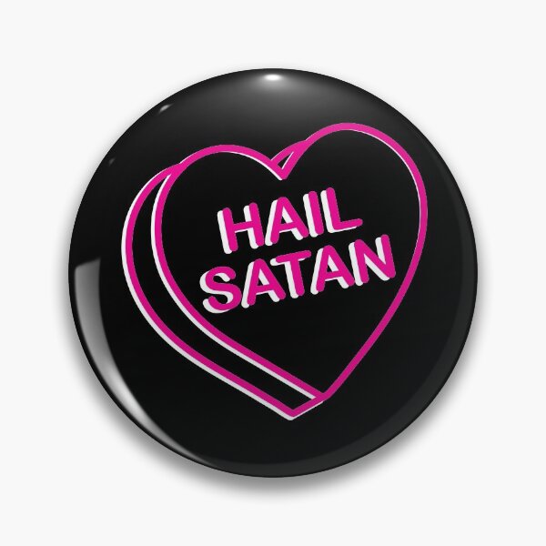 Item preview, Hail Satan Candy Heart Valentine Conversation Candy Heart Satanic Girly  Goth designed and sold by GRAPHICxBOMB.