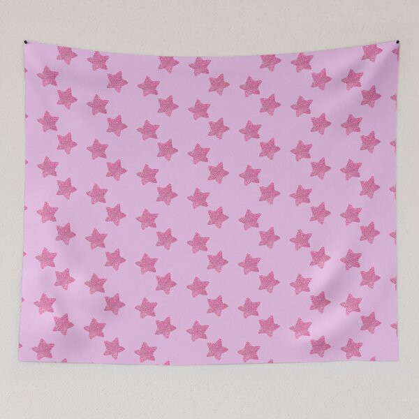 Item preview, y2k Pink Glitter Star  designed and sold by Lydia Kelley.