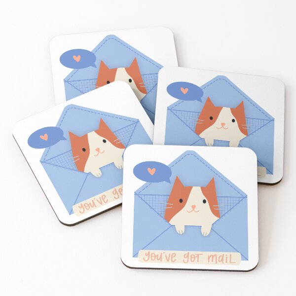 Item preview, You’ve Got Mail Cat designed and sold by Createbyrachel.