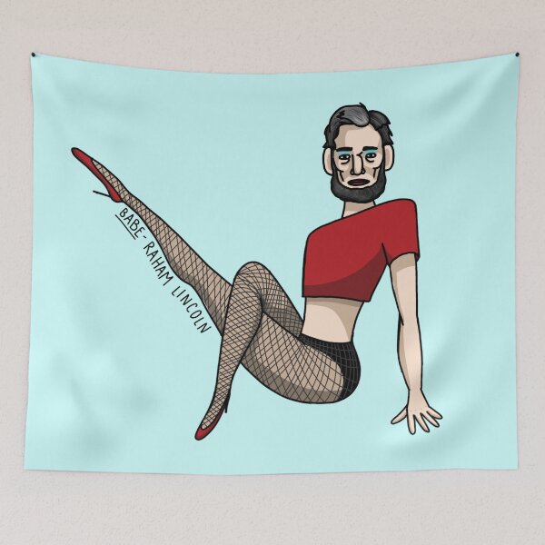Item preview, Baberaham Lincoln designed and sold by The Curly Redhead.