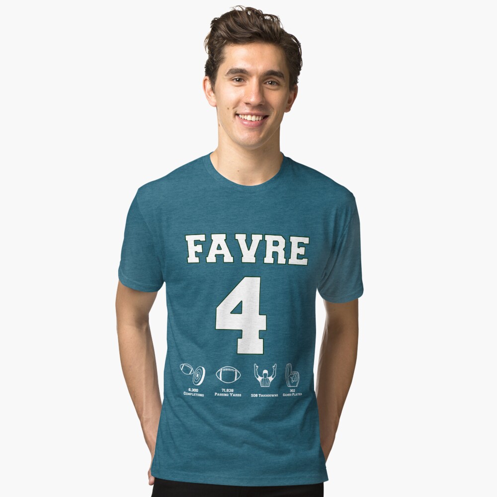 Brett Favre - Career Stats Essential T-Shirt for Sale by thundergun