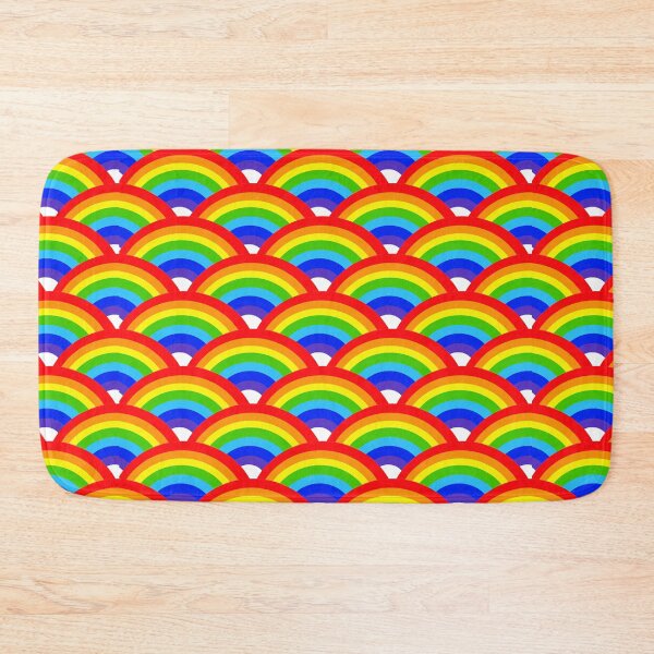 Item preview, Bright Colorful Pride Rainbow Repeat Pattern Design  designed and sold by GRAPHICxBOMB.