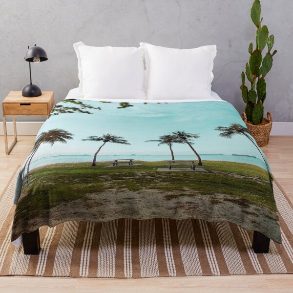 Item preview, Tropical Paradise Palm Trees View designed and sold by Happiness Creators.