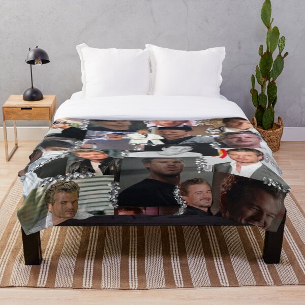 Mark Sloan Collage Throw Blanket