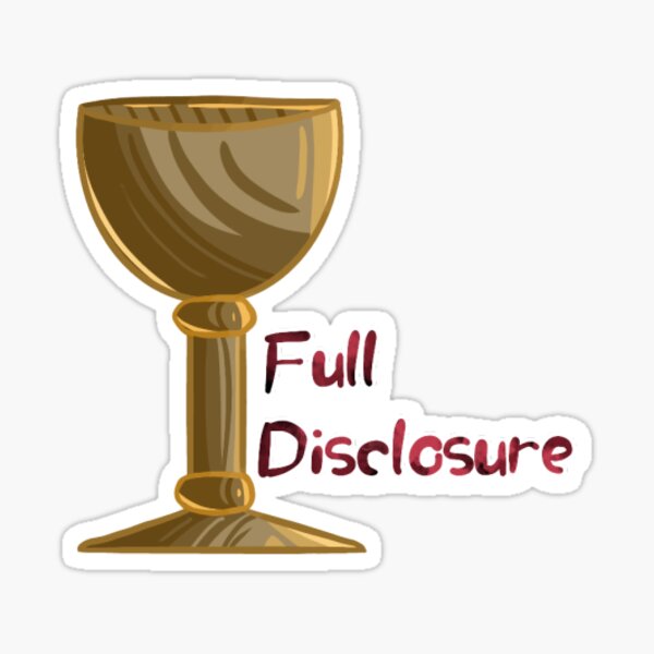 Full Disclosure | The Addams Family Musical Sticker