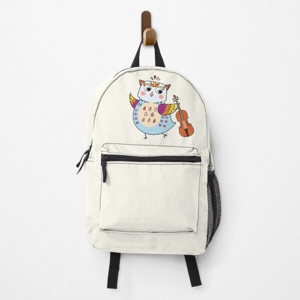 Item preview, Cute Owl Playing Violin and Dancing to Music  designed and sold by Kate Hyunsu Cho.