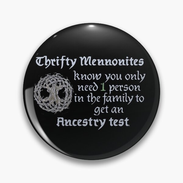 Item preview, Mennonite Ancestry - light font designed and sold by MelanieJoy.