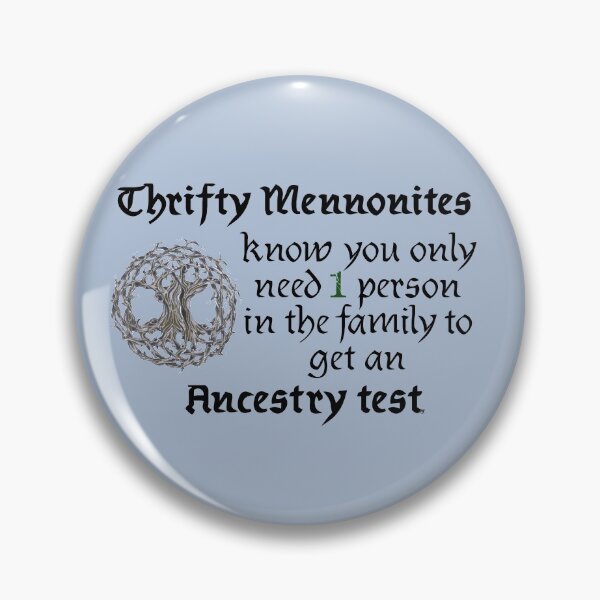 Item preview, Mennonite Ancestry - dark font designed and sold by MelanieJoy.