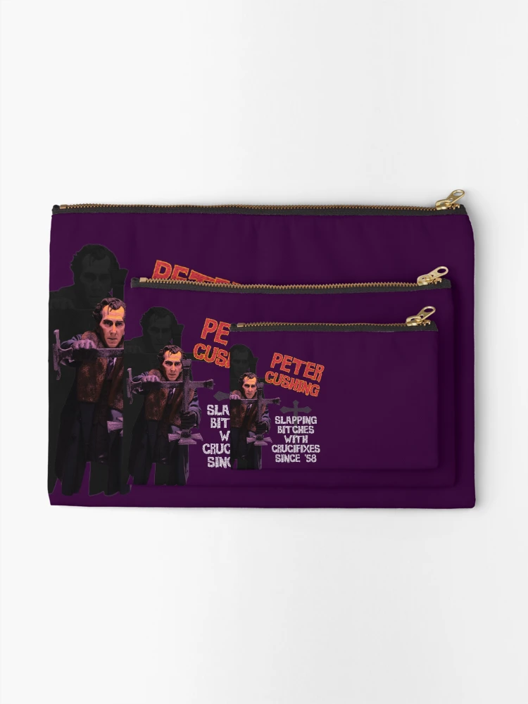 Thumbnail 2 of 4, Zipper Pouch, Peter Cushing designed and sold by Riott Designs.