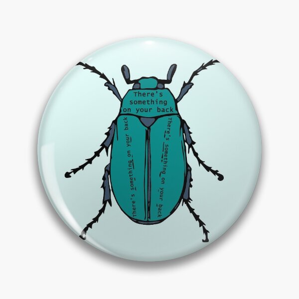 Item preview, There's Something on Your Back. designed and sold by sisterphipps.