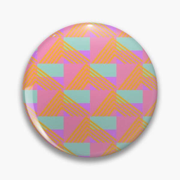 Item preview, Retro 1990s Bright Geo Pattern designed and sold by JuneJournal.