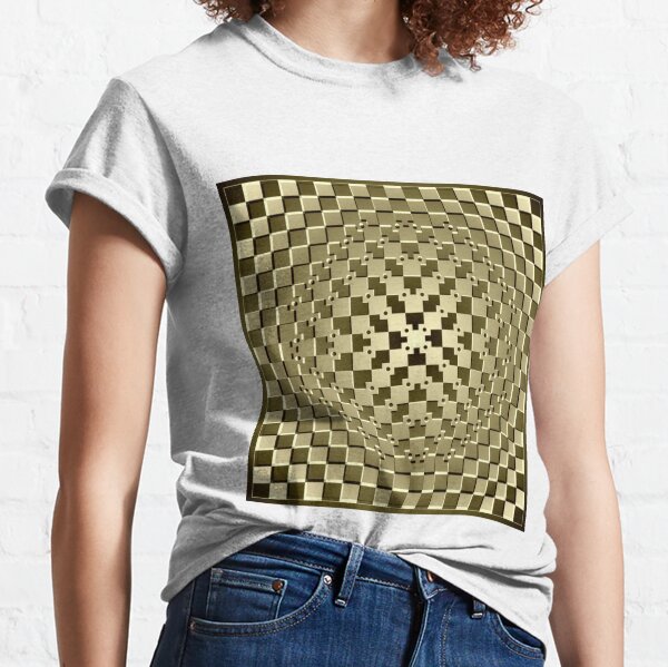 Optical iLLusion Abstract Art Classic T-Shirt
