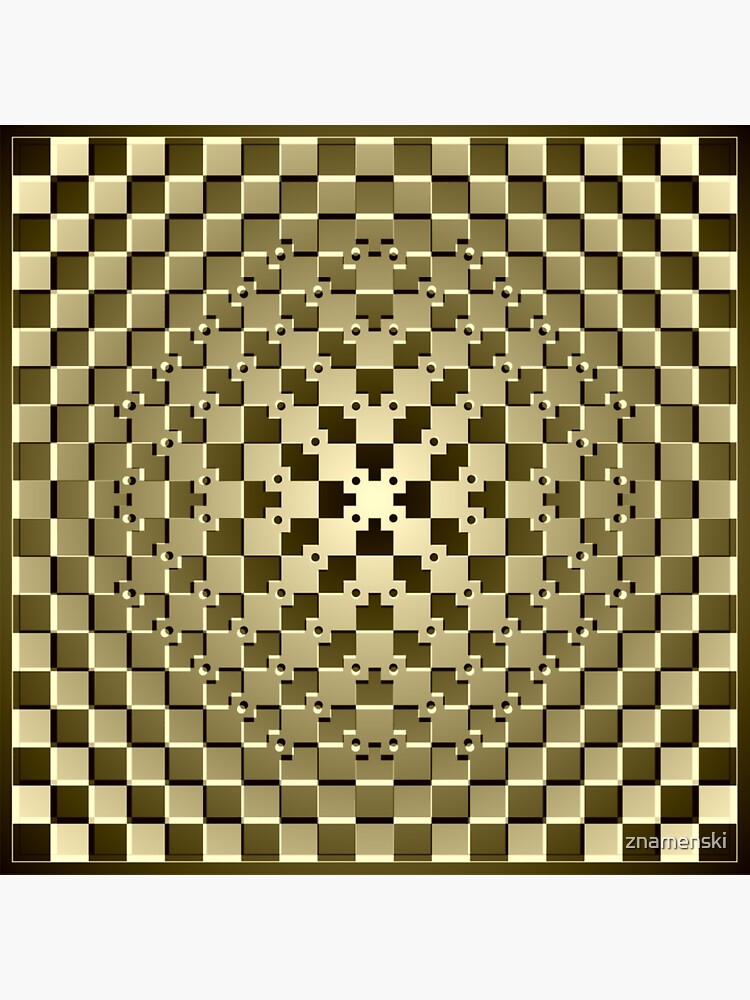 Optical iLLusion Abstract Art by znamenski