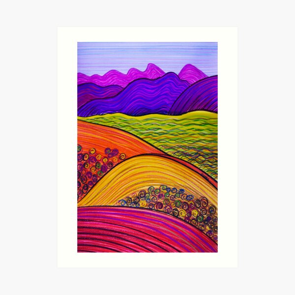 Pastel Art - Flinders Memories Art Print