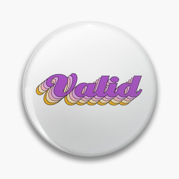 Item preview, Trixic Valid Sticker designed and sold by grateful-siren.