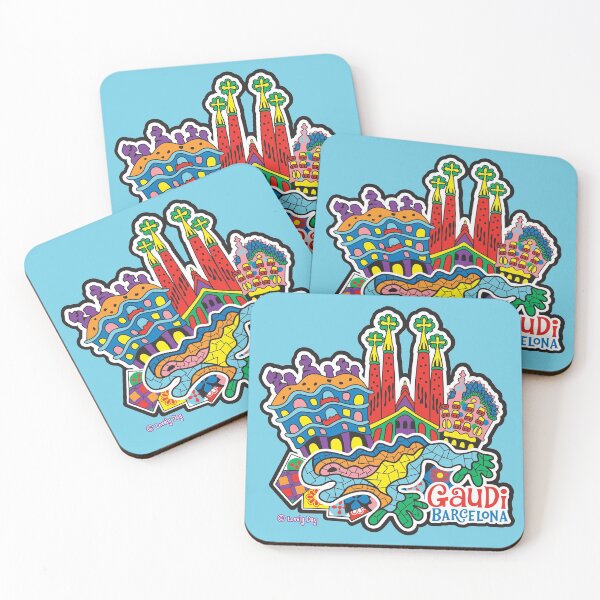 Item preview, Barcelona Magical Gaudi Mosaic Famous Lovely Day Design  designed and sold by Lovely Day.