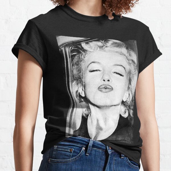 Marilyn Monroe - BW Vintage - D59 Camiseta clásica