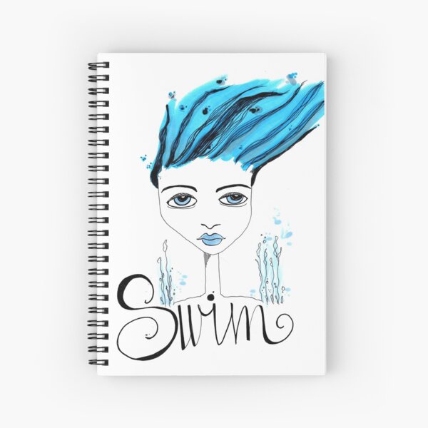 Swim Spiral Notebook