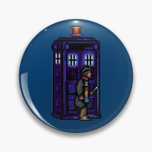 Item preview, Time And Relative Pixels: Fourth Doctor designed and sold by Riott Designs.