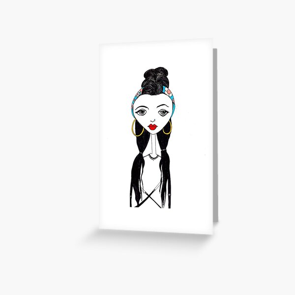 La Flor I Greeting Card