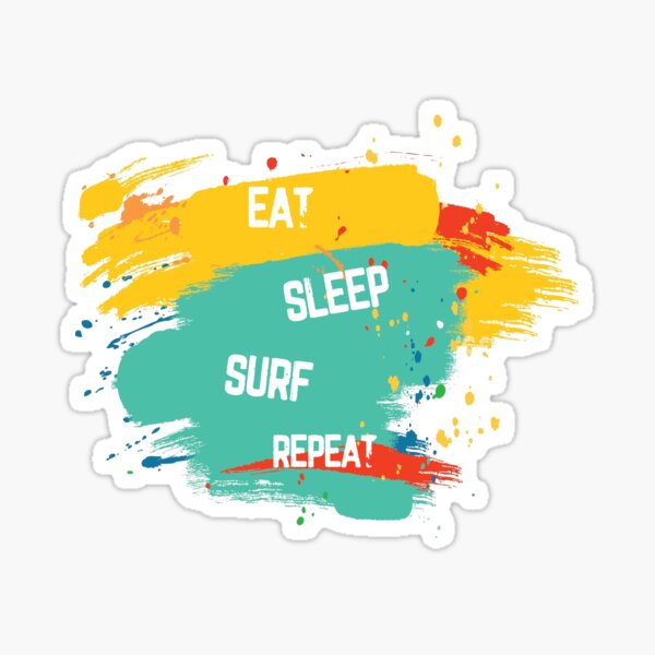 lazyness-color-splashing-sticker-for-sale-by-moustafazaro-redbubble