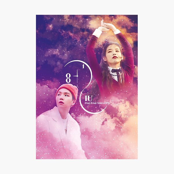 Item preview, IU AND YOONGI EIGHT A5 cover front designed and sold by iucheshire.